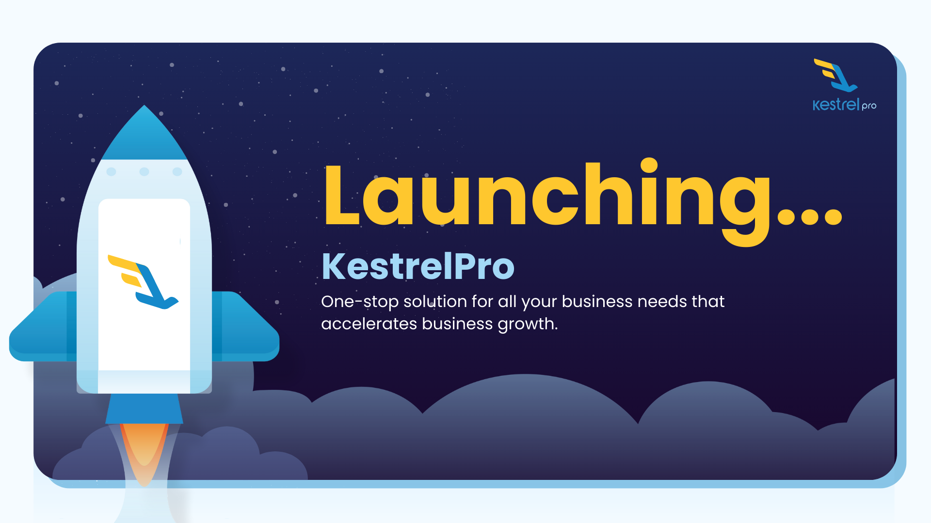 KestrelPro: One-stop solution for all your business needs that accelerates business growth for enterprises