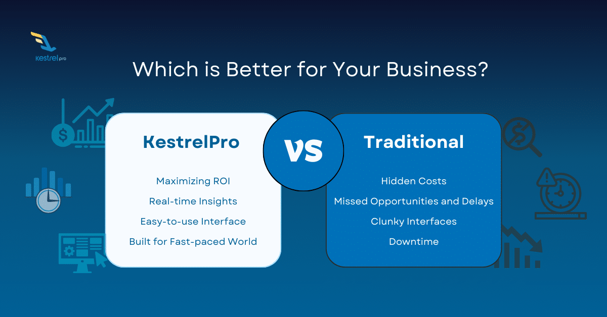 KestrelPro vs. Traditional Management Tools: A Comparative Analysis